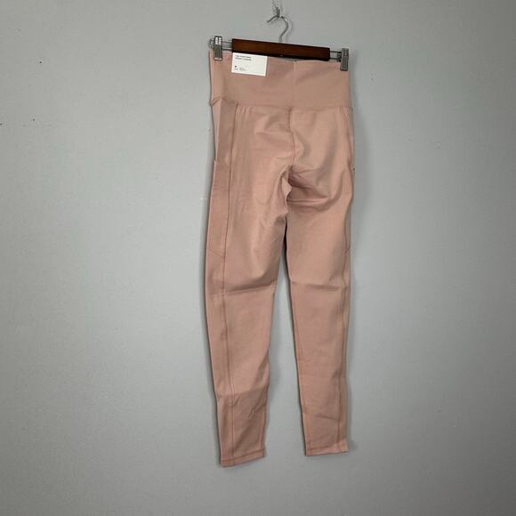American Eagle Highest Waist Legging Pink Blush 4-Way Stretch Pocket NWT Medium - Picture 5 of 9